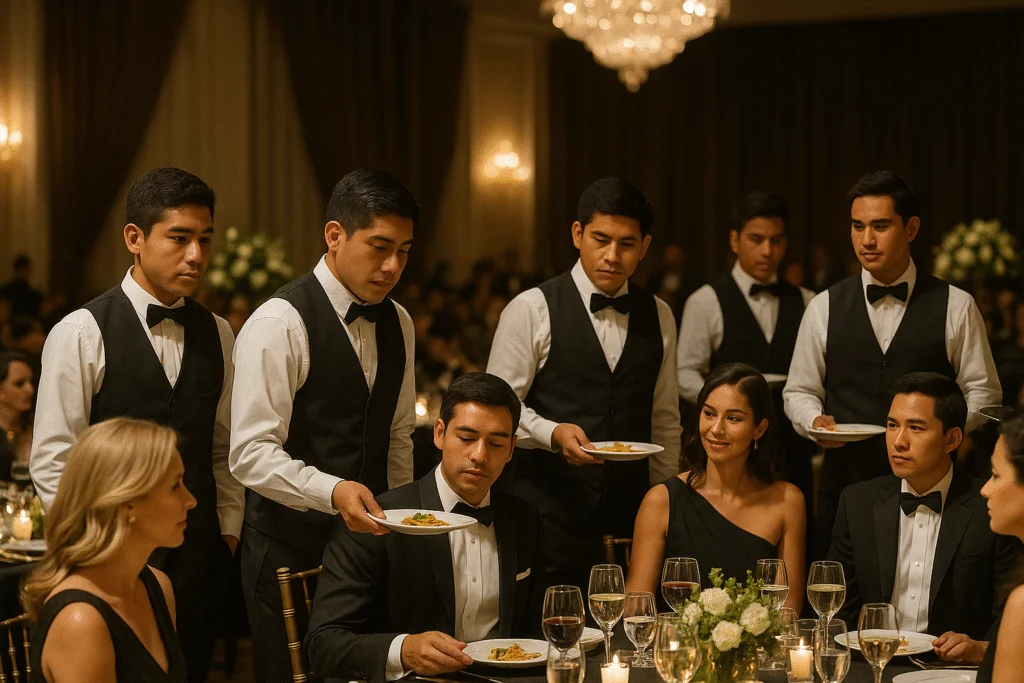 mozos para eventos en Lima